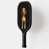 Black 4 Luxe Pickleball Paddle, Kind Beagle ピックルボールラケット (左)