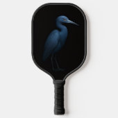 Black 4 Luxe Pickleball Paddle, Little Blue Heron ピックルボールラケット (正面)