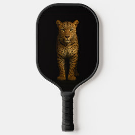 Black 4 Luxe Pickleball Paddle, Majestic Leopard ピックルボールラケット