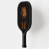 Black 4 Luxe Pickleball Paddle, Majestic Lion ピックルボールラケット (左)