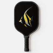 Black 4 Luxe Pickleball Paddle, Moorish Idol ピックルボールラケット (正面)