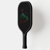 Black 4 Luxe Pickleball Paddle, Neon Sea Slug ピックルボールラケット (左)