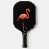Black 4 Luxe Pickleball Paddle, Pink Flamingo ピックルボールラケット (正面)
