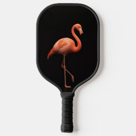 Black 4 Luxe Pickleball Paddle, Pink Flamingo ピックルボールラケット
