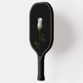 Black 4 Luxe Pickleball Paddle, Pure White Rose ピックルボールラケット (左)