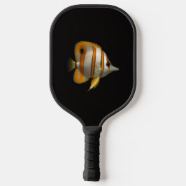 Black 4 Luxe Pickleball Paddle, Reef Butterflyfish ピックルボールラケット