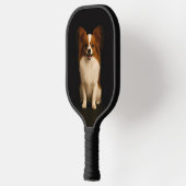 Black 4 Luxe Pickleball Paddle, Refined Papillon ピックルボールラケット (左)