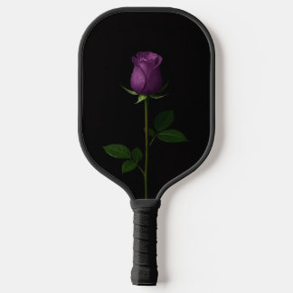 Black 4 Luxe Pickleball Paddle, Royal Violet Rose ピックルボールラケット