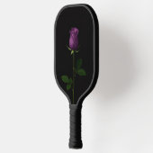 Black 4 Luxe Pickleball Paddle, Royal Violet Rose ピックルボールラケット (左)