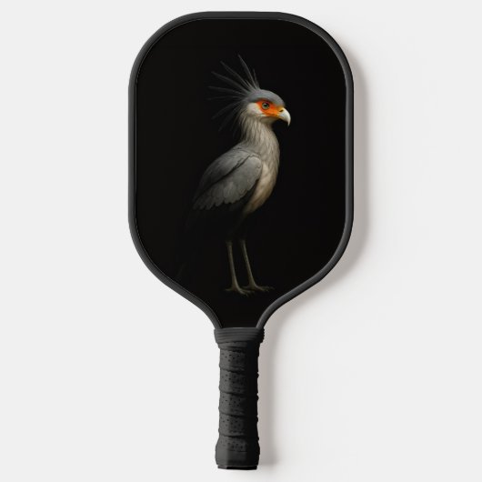 Black 4 Luxe Pickleball Paddle, Secretarybird ピックルボールラケット (裏面)