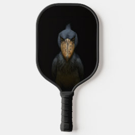 Black 4 Luxe Pickleball Paddle, Shoebill Bird ピックルボールラケット
