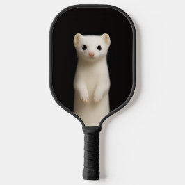 Black 4 Luxe Pickleball Paddle, Stylish Ermine ピックルボールラケット