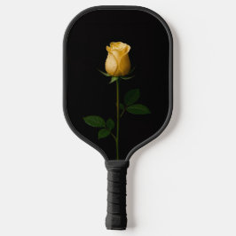 Black 4 Luxe Pickleball Paddle, Sunlit Yellow Rose ピックルボールラケット