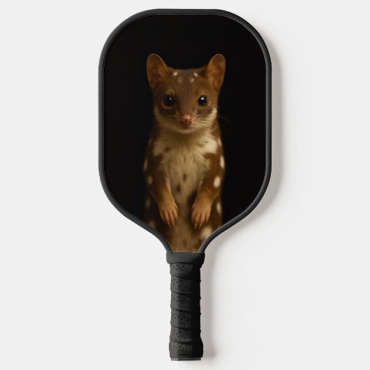 Black 4 Luxe Pickleball Paddle, Sweet Quoll ピックルボールラケット (正面)
