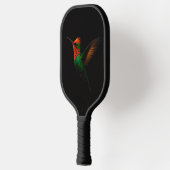 Black 4 Luxe Pickleball Paddle, Tufted Coquette ピックルボールラケット (左)