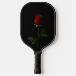 Black 4 Luxe Pickleball Paddle, Velvet Red Rose ピックルボールラケット