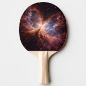 Black 4 Luxe ping pong paddle, Butterfly Nebula 卓球ラケット (裏面)
