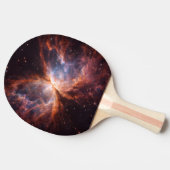 Black 4 Luxe ping pong paddle, Butterfly Nebula 卓球ラケット (横)