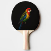 Black 4 Luxe ping pong paddle, Eastern Rosella 卓球ラケット (裏面)