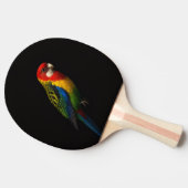 Black 4 Luxe ping pong paddle, Eastern Rosella 卓球ラケット (横)
