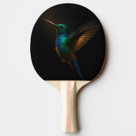 Black 4 Luxe ping pong paddle, Flying Hummingbird 卓球ラケット