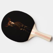 Black 4 Luxe ping pong paddle, Forest Okapi 卓球ラケット (横)