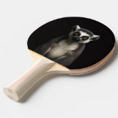 Black 4 Luxe ping pong paddle, Gentle Lemur 卓球ラケット (正面アングル)