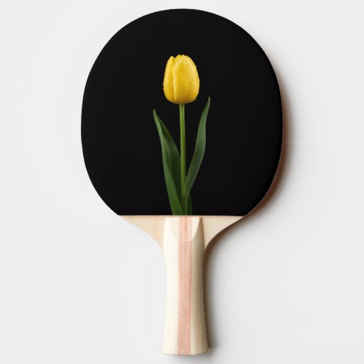 Black 4 Luxe ping pong paddle, Golden Tulip 卓球ラケット (裏面)