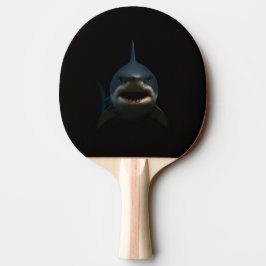 Black 4 Luxe ping pong paddle, Great White Shark 卓球ラケット