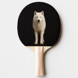 Black 4 Luxe ping pong paddle, Ivory Arctic Wolf 卓球ラケット