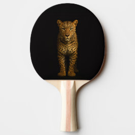 Black 4 Luxe ping pong paddle, Majestic Leopard 卓球ラケット