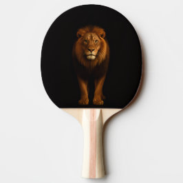 Black 4 Luxe ping pong paddle, Majestic Lion 卓球ラケット