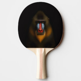 Black 4 Luxe ping pong paddle, Mandrill Monkey 卓球ラケット