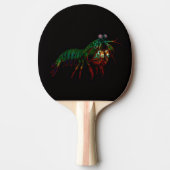 Black 4 Luxe ping pong paddle, Mantis Shrimp 卓球ラケット (正面)