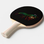 Black 4 Luxe ping pong paddle, Mantis Shrimp 卓球ラケット (正面アングル)