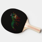 Black 4 Luxe ping pong paddle, Mantis Shrimp 卓球ラケット (横)