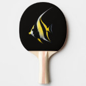 Black 4 Luxe ping pong paddle, Moorish Idol 卓球ラケット (正面)