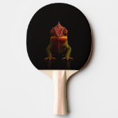 Black 4 Luxe ping pong paddle, Panther Chameleon 卓球ラケット (裏面)