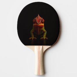 Black 4 Luxe ping pong paddle, Panther Chameleon 卓球ラケット
