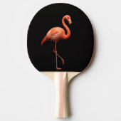 Black 4 Luxe ping pong paddle, Pink Flamingo 卓球ラケット (正面)
