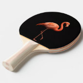 Black 4 Luxe ping pong paddle, Pink Flamingo 卓球ラケット (正面アングル)