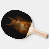 Black 4 Luxe ping pong paddle, Red Squirrel 卓球ラケット (横)