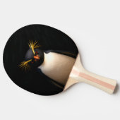 Black 4 Luxe ping pong paddle, Rockhopper Penguin 卓球ラケット (横)
