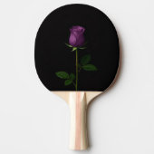 Black 4 Luxe ping pong paddle, Royal Violet Rose 卓球ラケット (正面)