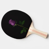Black 4 Luxe ping pong paddle, Royal Violet Rose 卓球ラケット (横)