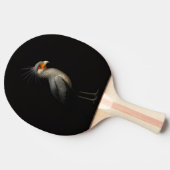 Black 4 Luxe ping pong paddle, Secretarybird 卓球ラケット (横)