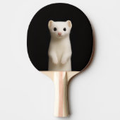 Black 4 Luxe ping pong paddle, Stylish Ermine 卓球ラケット (裏面)