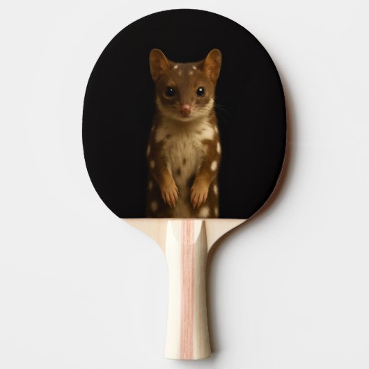 Black 4 Luxe ping pong paddle, Sweet Quoll  卓球ラケット (裏面)