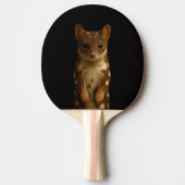 Black 4 Luxe ping pong paddle, Sweet Quoll  卓球ラケット (正面)