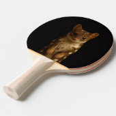 Black 4 Luxe ping pong paddle, Sweet Quoll  卓球ラケット (正面アングル)